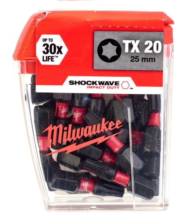 Sukimo antgalis TX20 25 mm, ShockWave 25vnt.