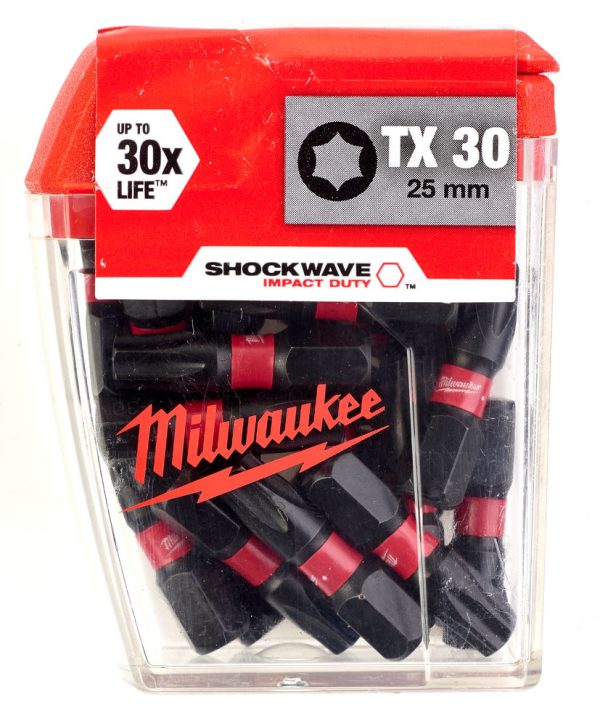 Sukimo antgalis TX30 25 mm, ShockWave 25vnt.