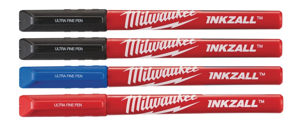 Žymeklių plonu galu komplektas 0,6mm Milwaukee (4vnt) Žymeklių plonu galu komplektas 0,6mm Milwaukee (4vnt) - Image 4