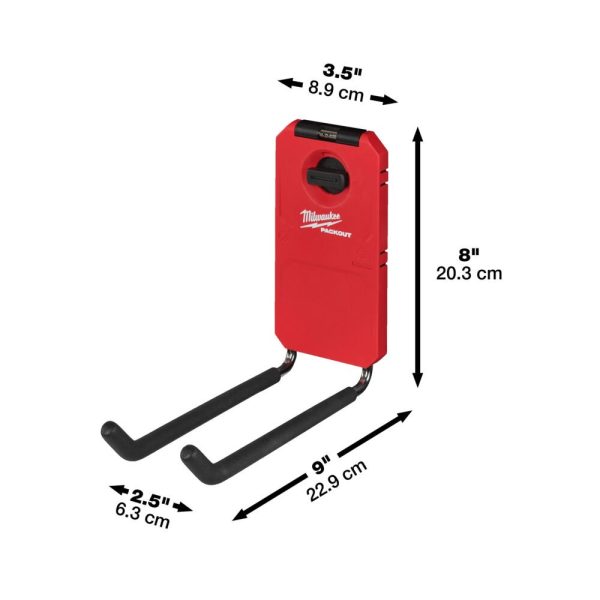 Universalus dvigubas ilgas tiesus kablys Packout organizer - Image 6