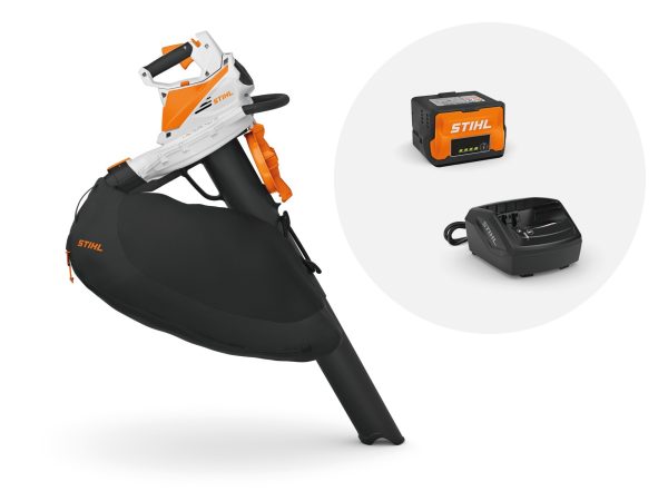 Surinktuvas - nupūtėjas akumuliatorinis STIHL SHA 56, su akumuliatoriumi AK30S ir įkrovikliu AL101 - Image 2