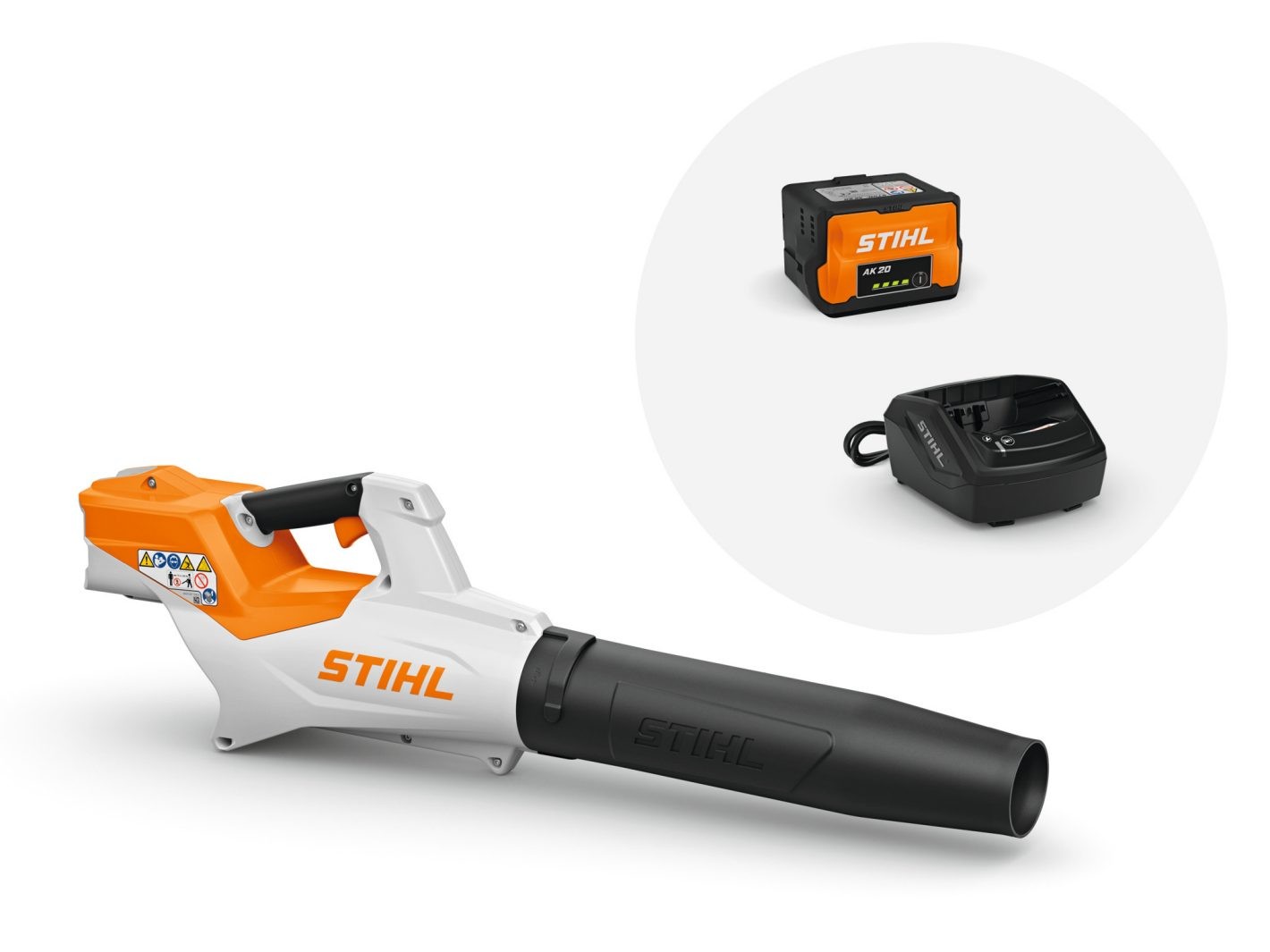 Nupūtėjas akumuliatorinis Compact STIHL BGA 50.0 SET (su AK 20 ir AL 101) Nupūtėjas akumuliatorinis Compact STIHL BGA 50.0 SET (su AK 20 ir AL 101) - Image 6