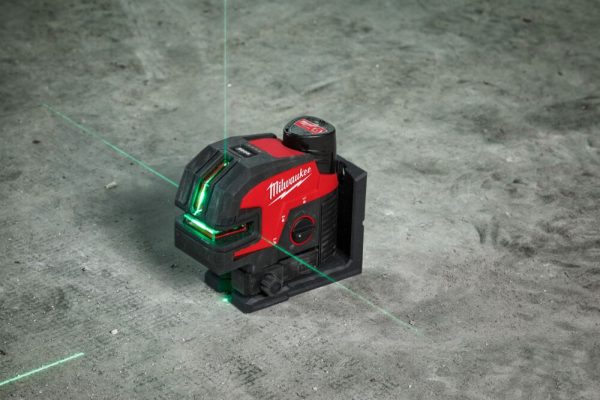 Akumuliatorinis lazerinis nivelyras M12 CLL4P-0C žalias - Image 7