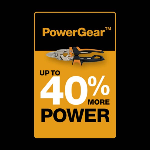 PowerGear™ Aviation skardos žirklės subalansuotos į dešinę - Image 2