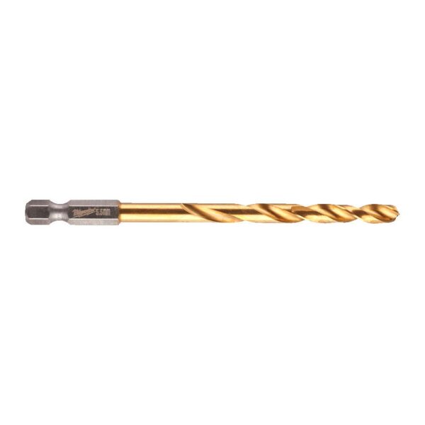 Grąžtas metalui Shockwave HSS 5,5x104 mm, 1 vnt - Image 2