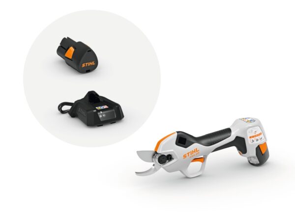 Sekatorius akumuliatorinis STIHL ASA 20 komplektas su įkrov. AL 1 ir akum. AS 2 - Image 2