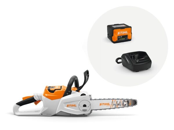 Akumuliatorinis pjūklas Compact STIHL MSA 80.0 C-B (su juost. ir gr.) su AK 30S ir AL 101 - Image 2