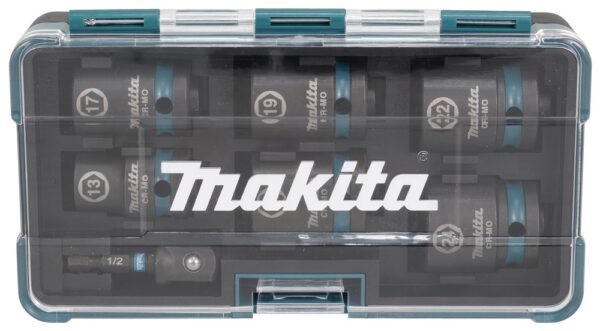 Smūginių galvų komplektas, 1/2" 7 vnt - Image 3