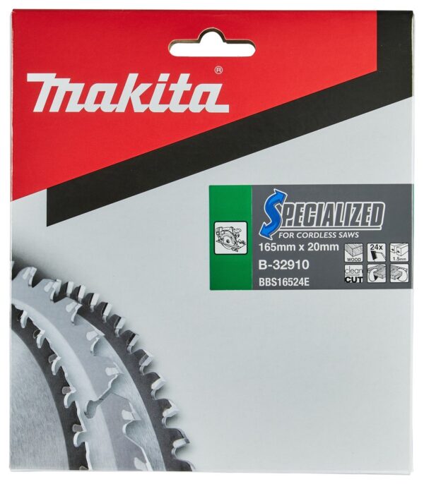 Pjovimo diskas, 165x20 mm, medienai SPECIALIZED