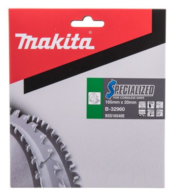 Pjovimo diskas medienai 165X1.6X20mm 18° T40 SPECIALIZED - Image 4