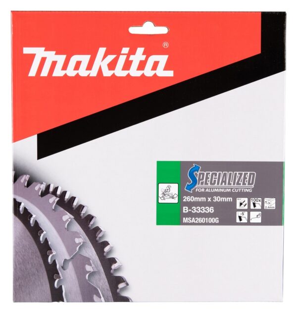 Diskas pjovimo 216x30x2.4mm. 100dant.. -5°(aliuminiui) SPECIALIZED - Image 4