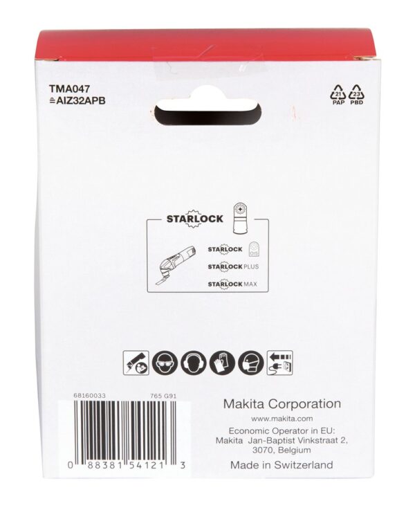 Priedas daugiafunkciniam įrankiui medienai-metalui pjauti (32 mm) TMA047 (20vnt) - Image 4