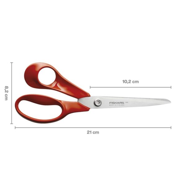 Classic universalios žirklės kairiarankiams, 21 cm - Image 4