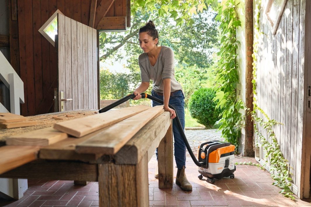 Vežimėlis su ratukais prie SEA 50 L (kartu su grindų sauso/šlapio valymo antgaliu ir adapteriu)