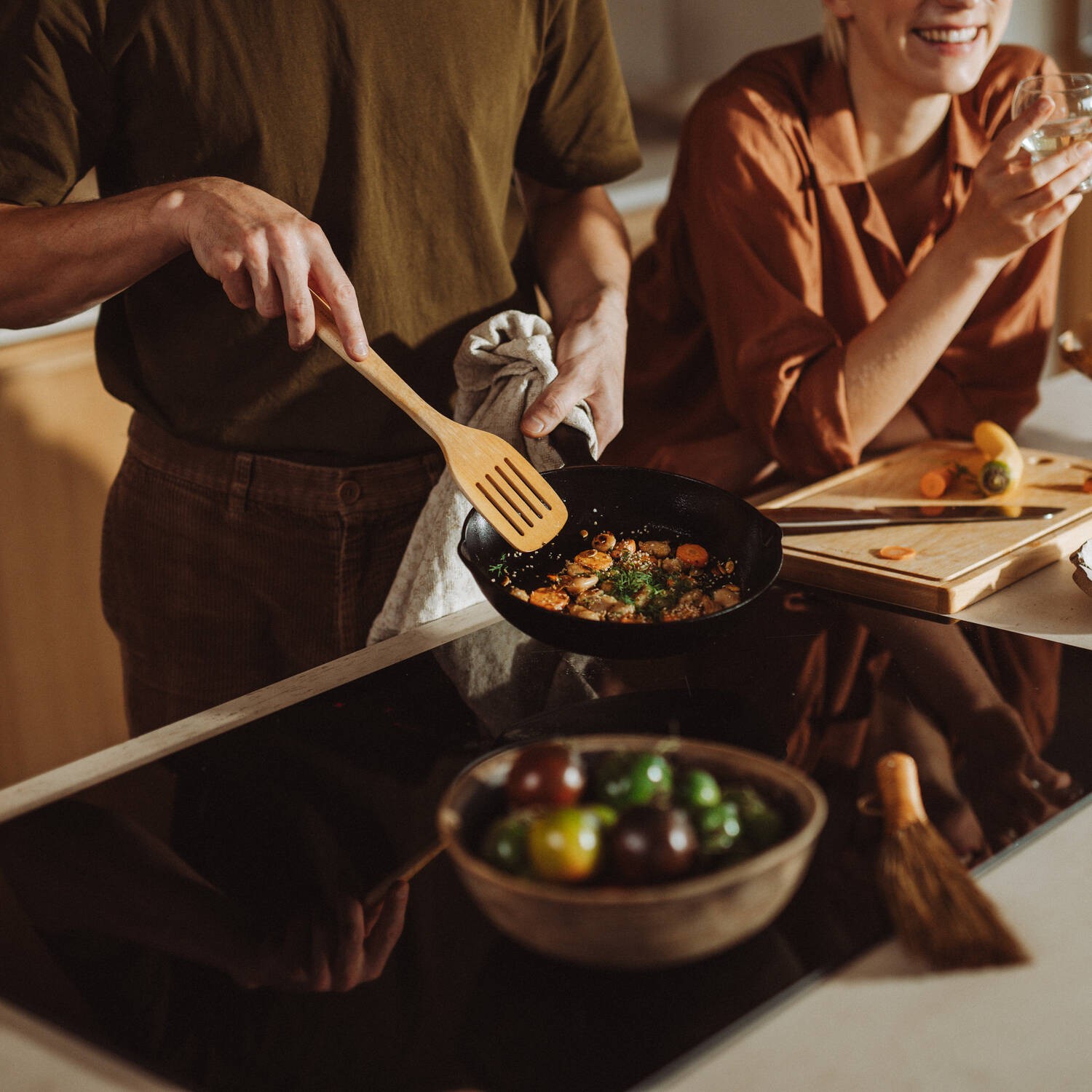 Folken medinė mentelė su grioveliais - Image 6