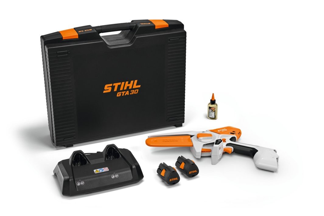 Genėtuvas šakų grandininis akumuliatorinis STIHL GTA 30.0 SET (su 2 x AS 2 ir AL 5-2) - Image 6