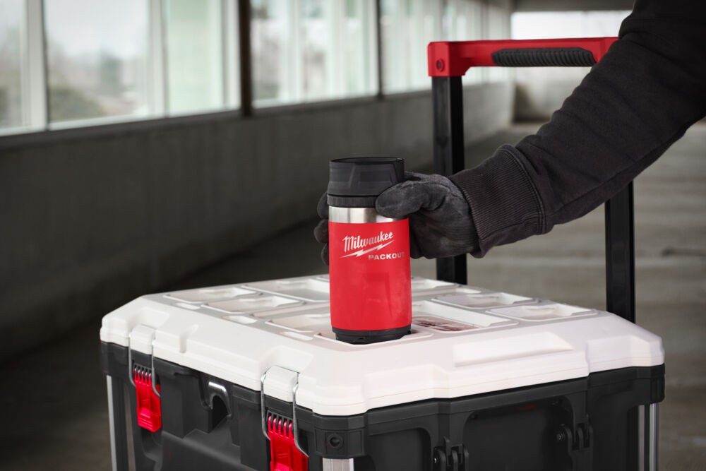 Termosas puodelis (be rankenėlės) raudonas 355ml PACKOUT - Image 4