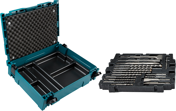 Grąžtų ir kaltų komplektas, SDS-Plius (17vnt)