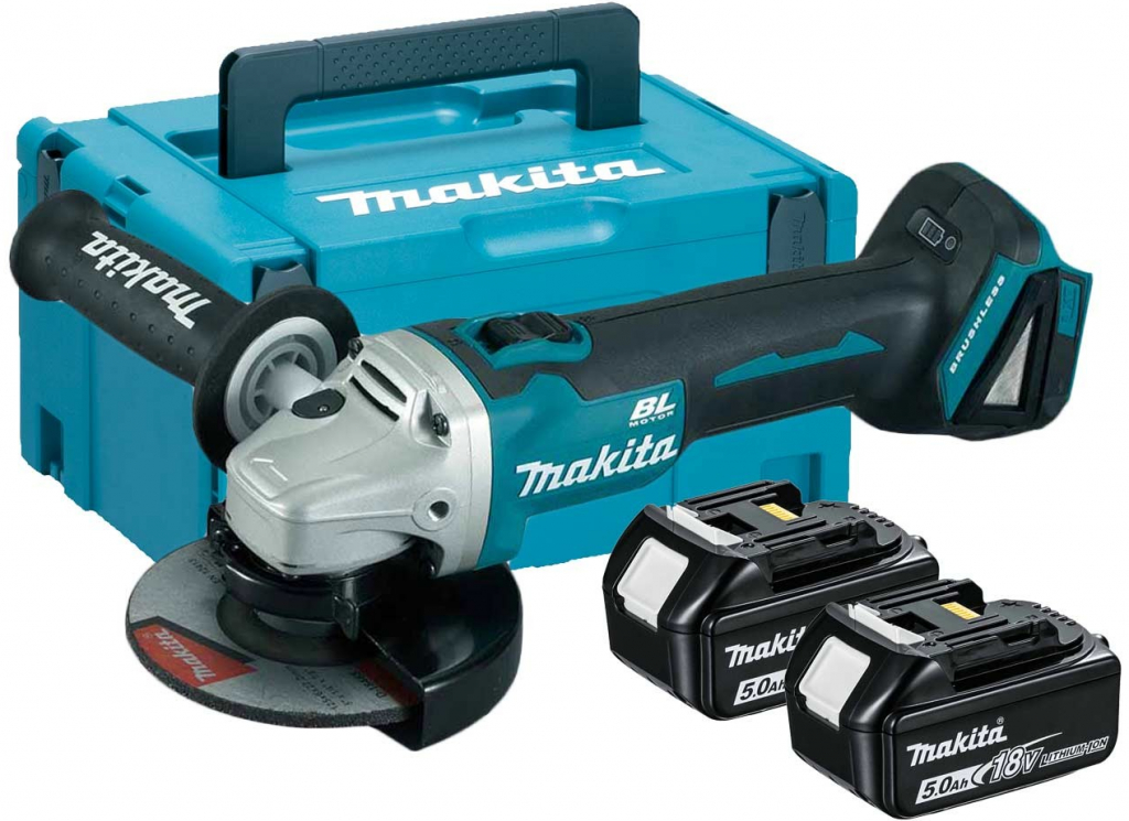 Akumuliatorinis kampinis šlifuoklis DGA506RTJ - Image 2