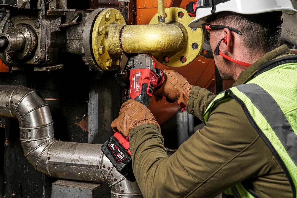 Akumuliatorinis kampinis šlifuoklis M18 FSAG125X-501BRF - Image 6