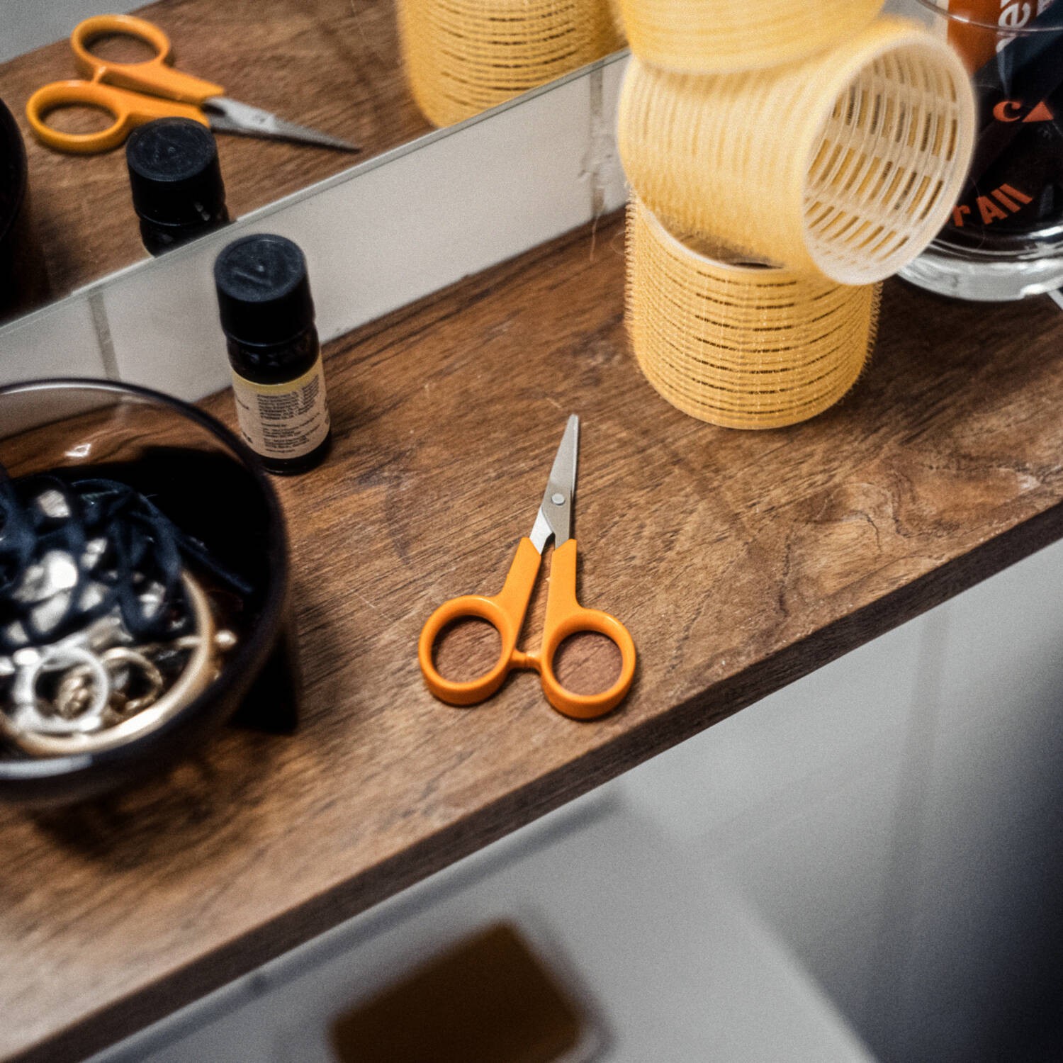 Classic manikiūro žirklės apvaliais galiukais 10 cm - Image 4