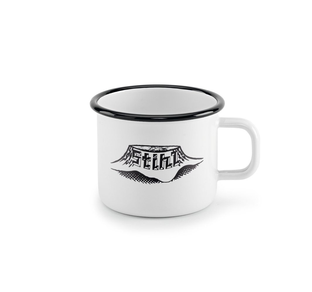 Puodelis STIHL emaliuotas