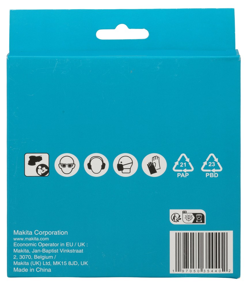 Padas apsauginis 125mm (2vnt.) (šlifavimo tinkleliams)