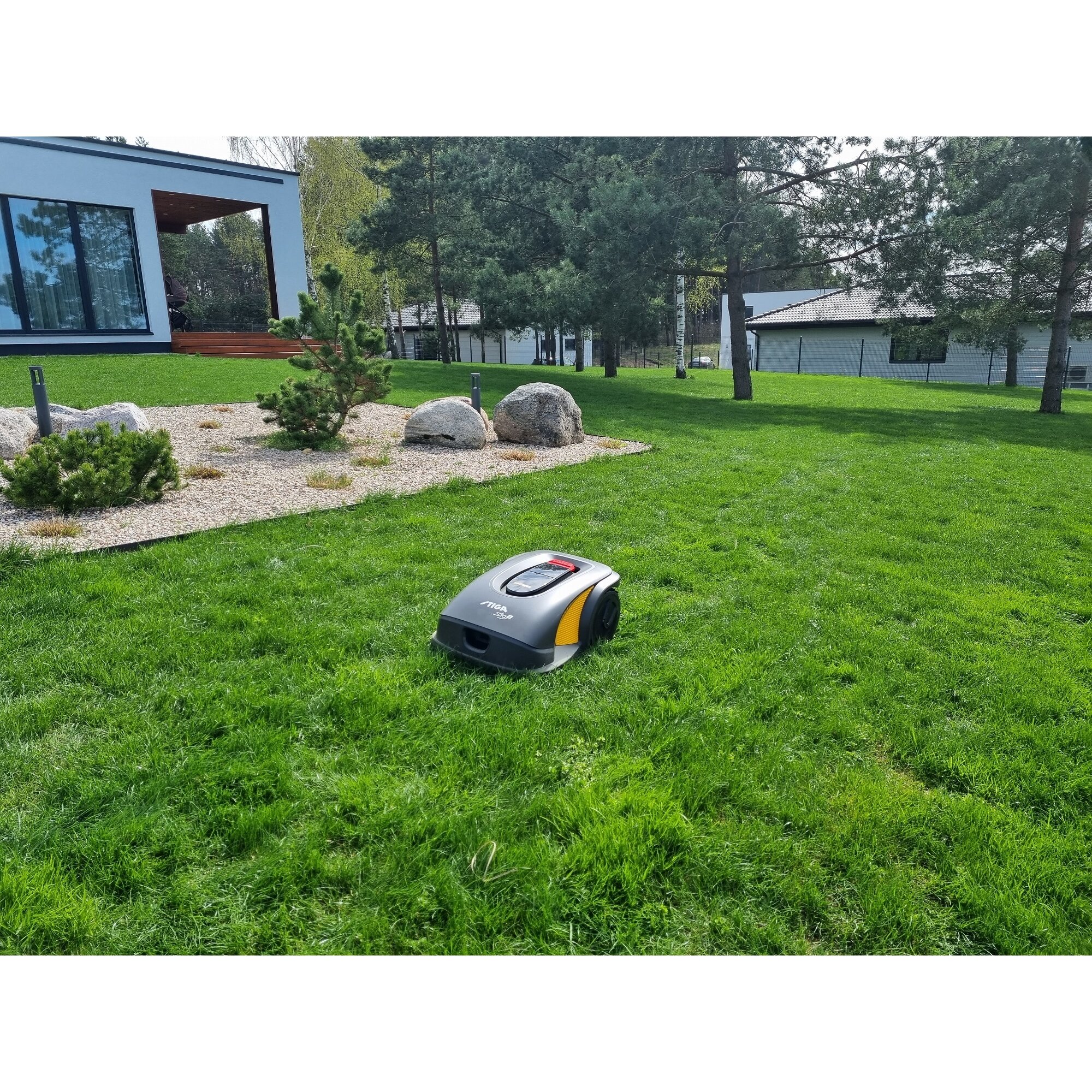 Robotas vejapjovė Stiga A 3000 (bevielis, Iki 45 arų) - Image 16