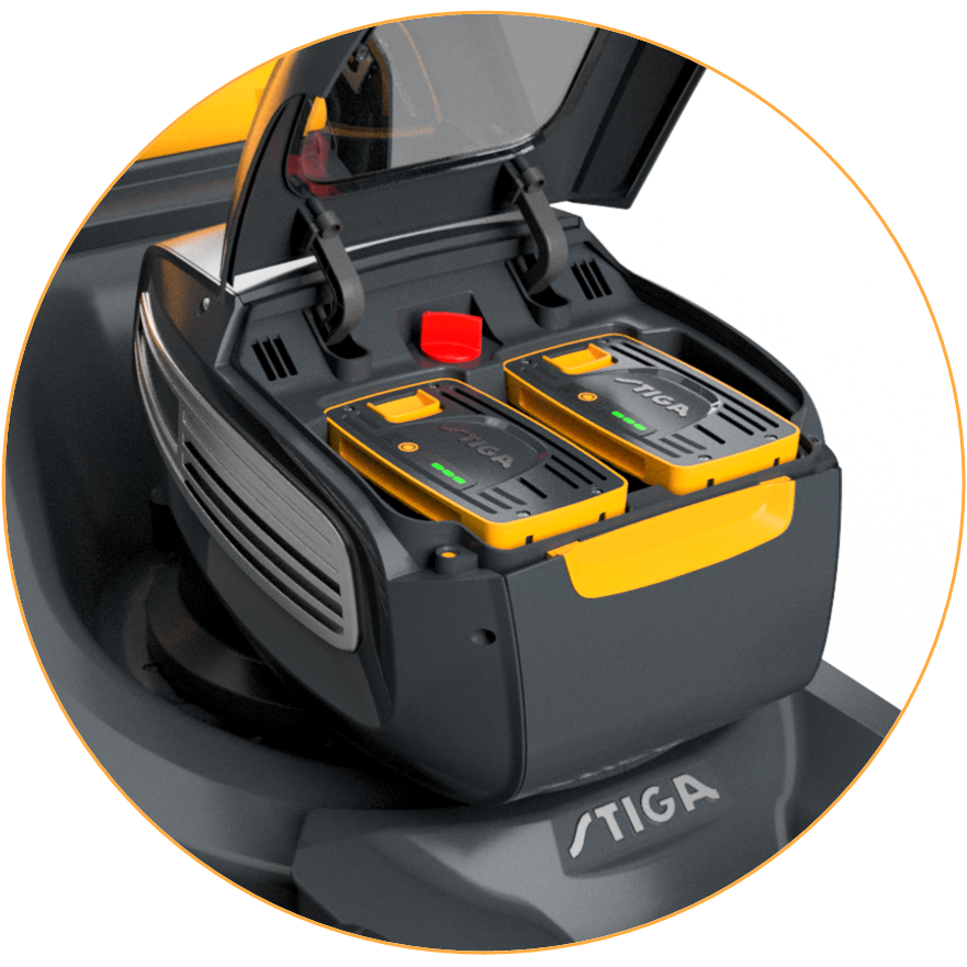 Akumuliatorinė savaeigė vejapjovė STIGA Combi 753e V Kit (48V, 53 cm) - Image 9