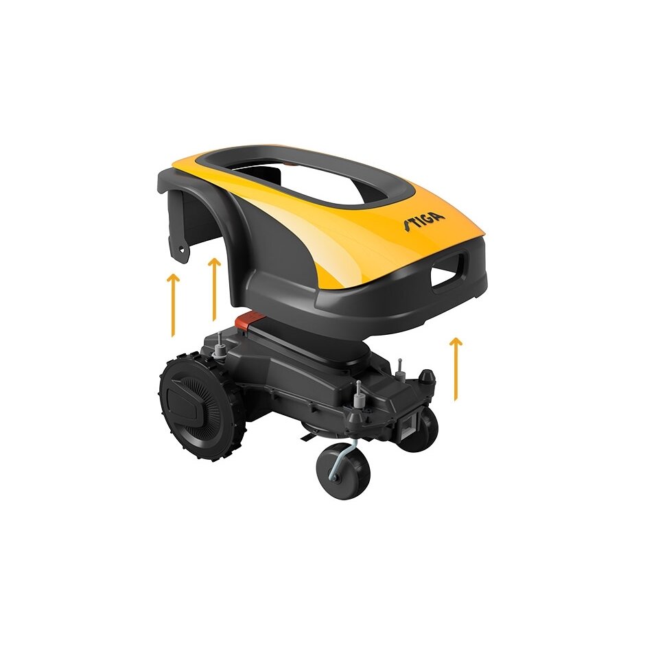 Robotas vejapjovė STIGA A 300 (belaidis, Iki 4.5 arų) - Image 10