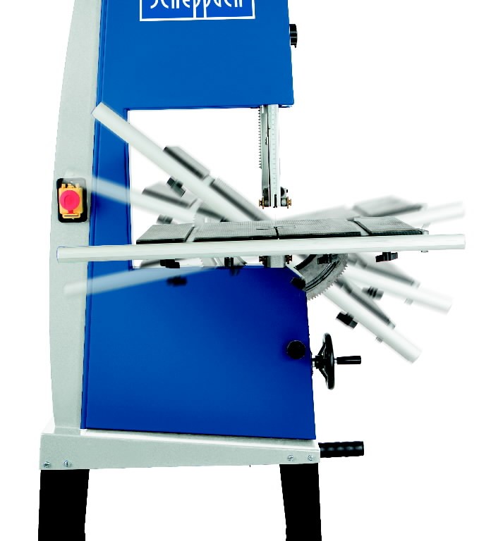 Juostinės pjovimo staklės Basa3V + stovas 230V, Scheppach - Image 4