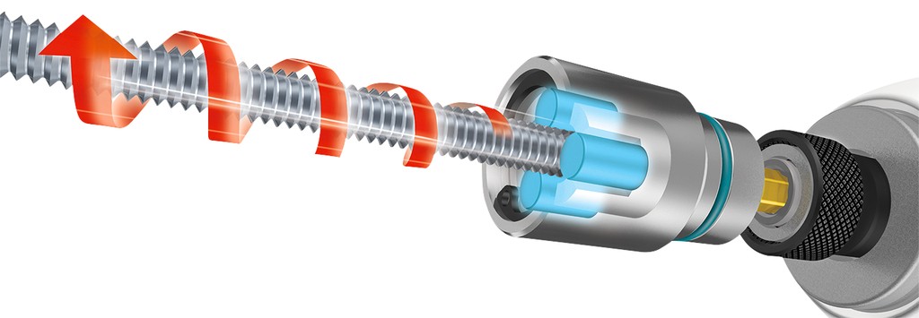 Srieginio strypo įsukimo antgalis M6