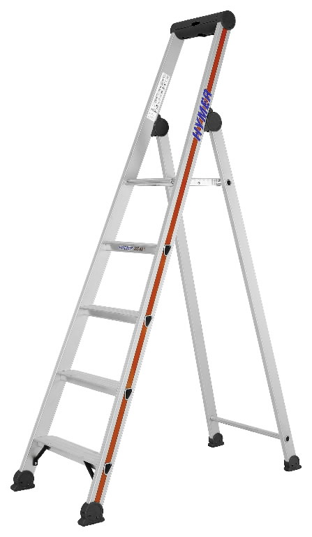 Kopėčios SC40 serijos, 4026 modelis, 5 pakopų, Hymer - Image 2