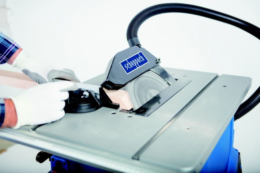 Staklės diskinio pjovimo HS100S + stalas ir papildomas disk, Scheppach - Image 9