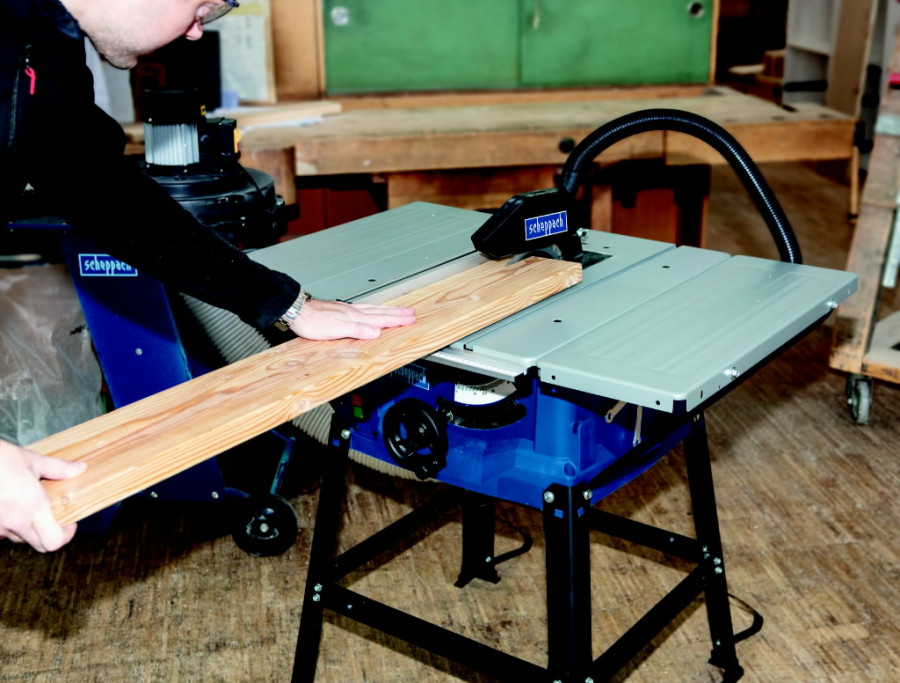 Staklės diskinio pjovimo HS100S + stalas ir papildomas disk, Scheppach - Image 12