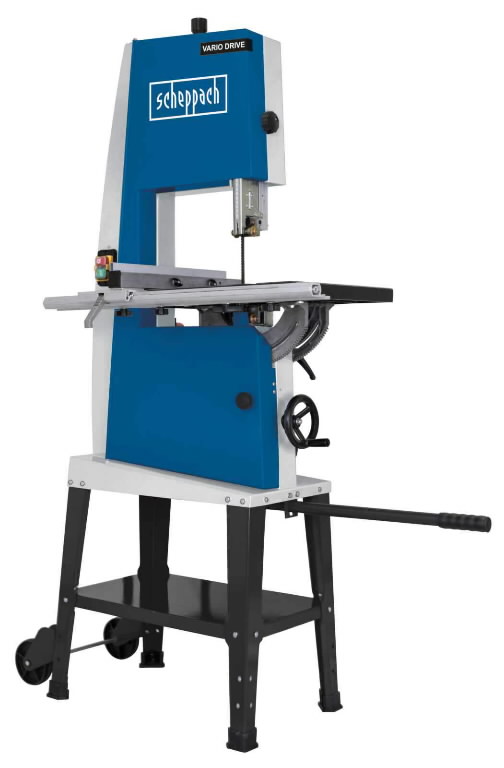 Juostinės pjovimo staklės Basa3V + stovas 230V, Scheppach