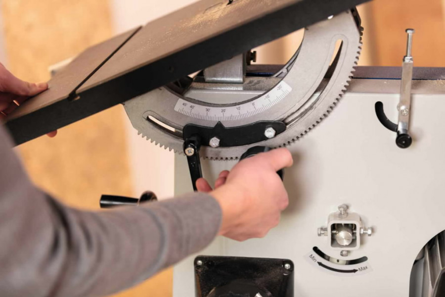 Juostinės pjovimo staklės BASA3V 400V, Scheppach - Image 6