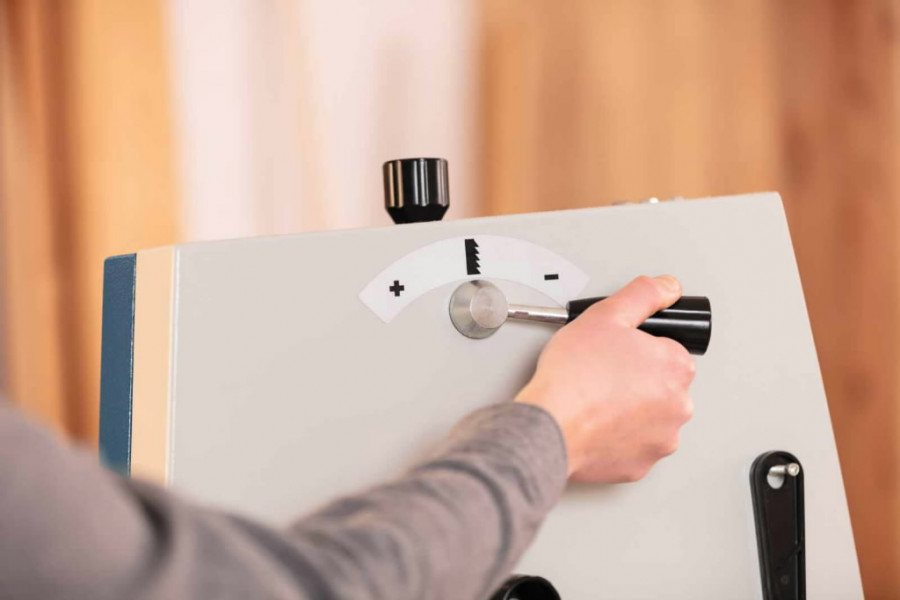 Juostinės pjovimo staklės BASA3V 400V, Scheppach - Image 7