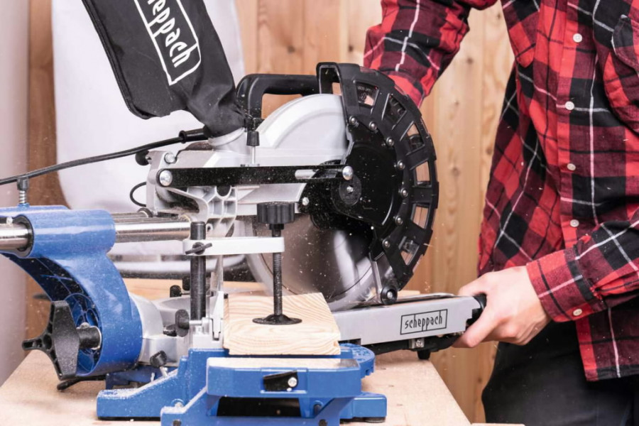 Skersinio pjovimo staklės HM254 + papildomas diskas, Scheppach - Image 5