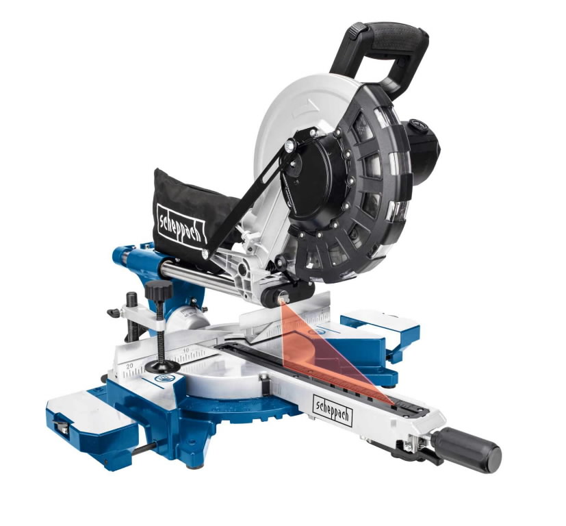 Skersinio pjovimo staklės HM254 + papildomas diskas, Scheppach - Image 7