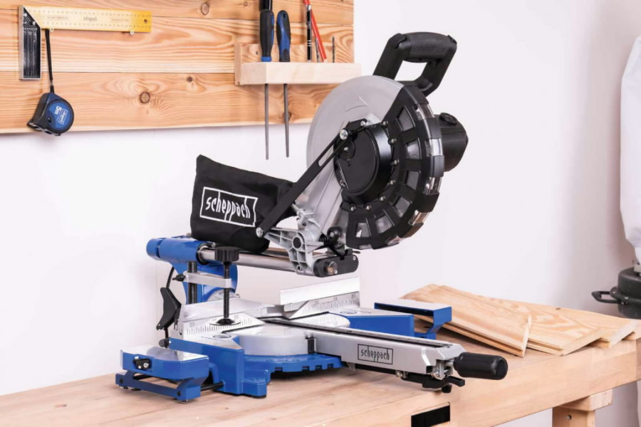 Skersinio pjovimo staklės HM254 + papildomas diskas, Scheppach - Image 10