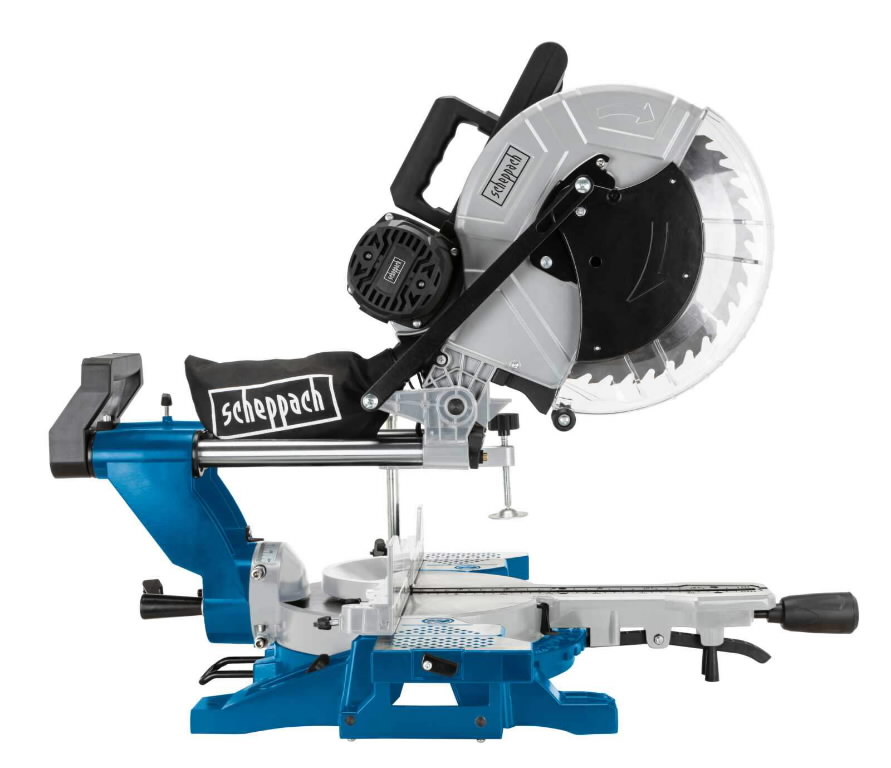 Skersinio pjovimo staklės HM140L + papildomas pjovimo diskas, Scheppach - Image 7