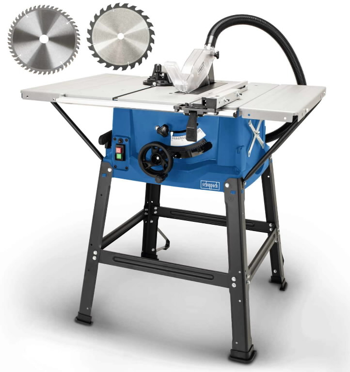 Staklės diskinio pjovimo HS100S + stalas ir papildomas disk, Scheppach - Image 2