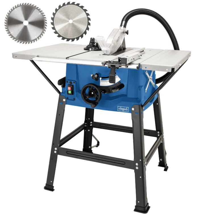 Staklės diskinio pjovimo HS100S + stalas ir papildomas disk, Scheppach - Image 6