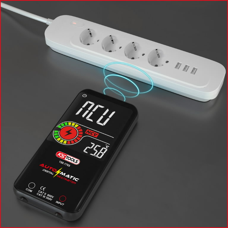 Skaitmeninis multimetras su antgaliais, KS Tools - Image 6