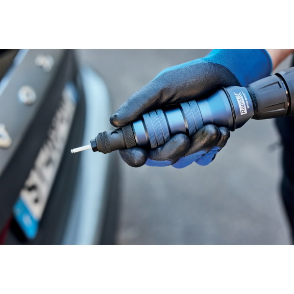 Nerūdijančio plieno kniedės 3,2x8mm 50vnt + Drill C, Rapid