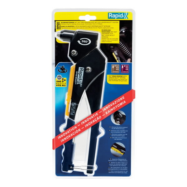 Kniediklis RP60 MULTI 360° pasukama galvute, Rapid - Image 4