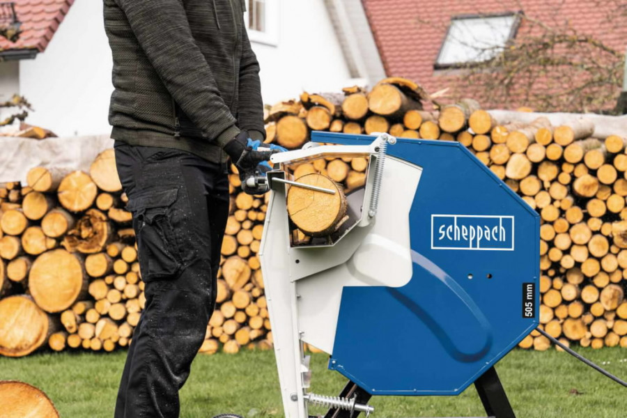 Diskinės malkų pjovimo staklės HS510, 505 mm, 2,6 kW 230 V, Scheppach - Image 5