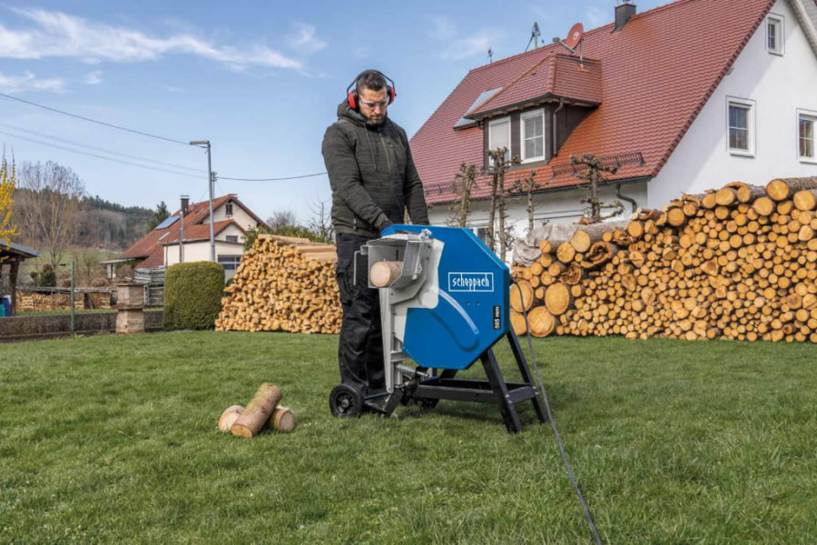 Diskinės malkų pjovimo staklės HS510, 505 mm, 2,6 kW 230 V, Scheppach - Image 7