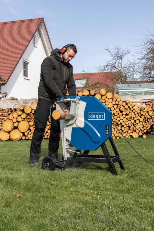 Diskinės malkų pjovimo staklės HS510, 505 mm, 2,6 kW 230 V, Scheppach - Image 10